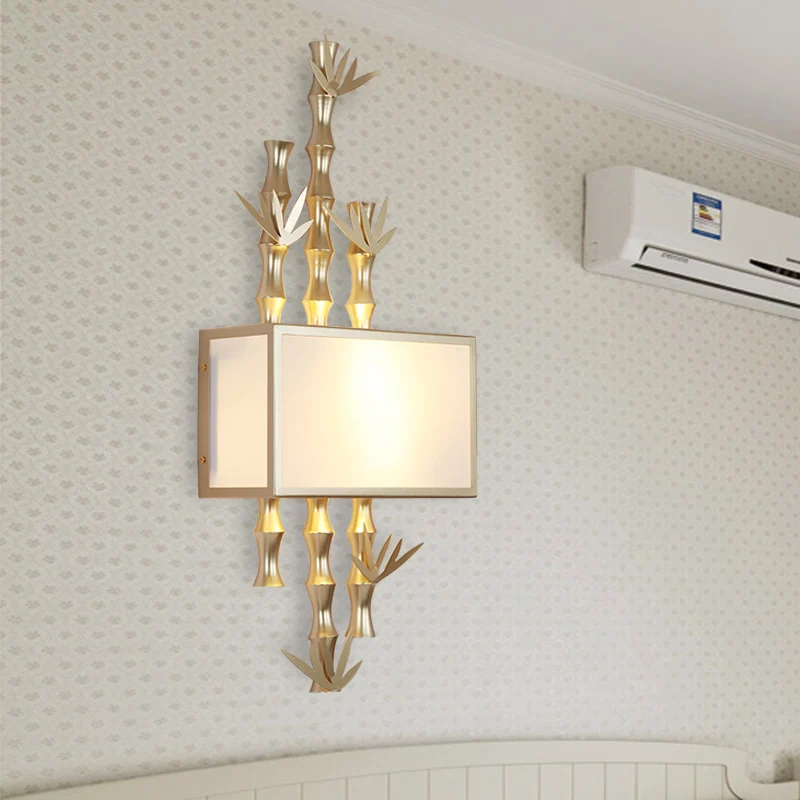 Applique rectangulaire en métal, lampe murale rustique à 1 lumière pour salon, noir/blanc Clearhalo