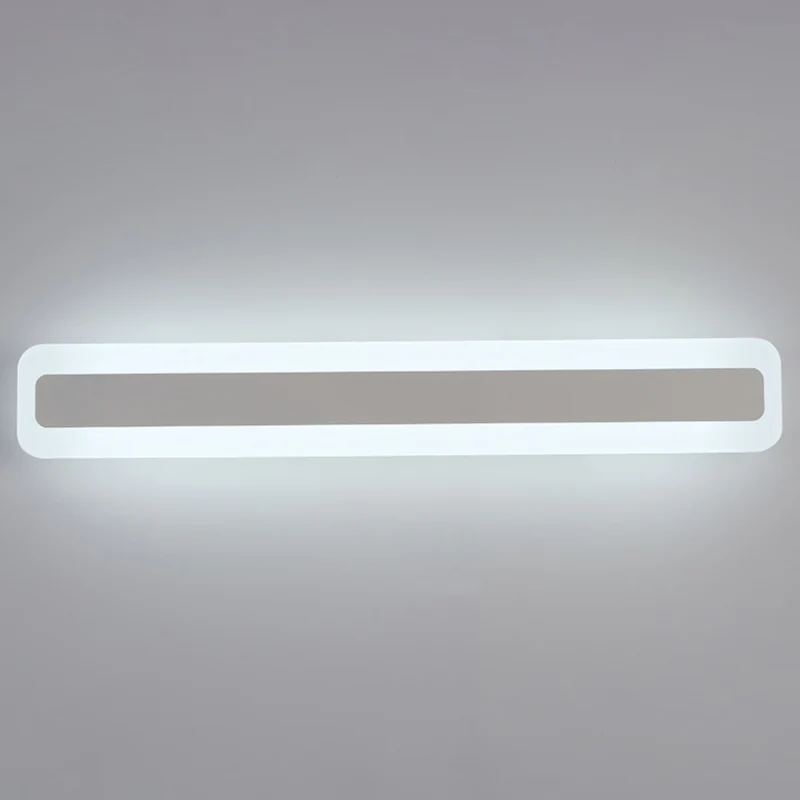 Applique de vanité LED en acrylique de Style moderne, étanche et haute luminosité, pour salle de bain Clearhalo