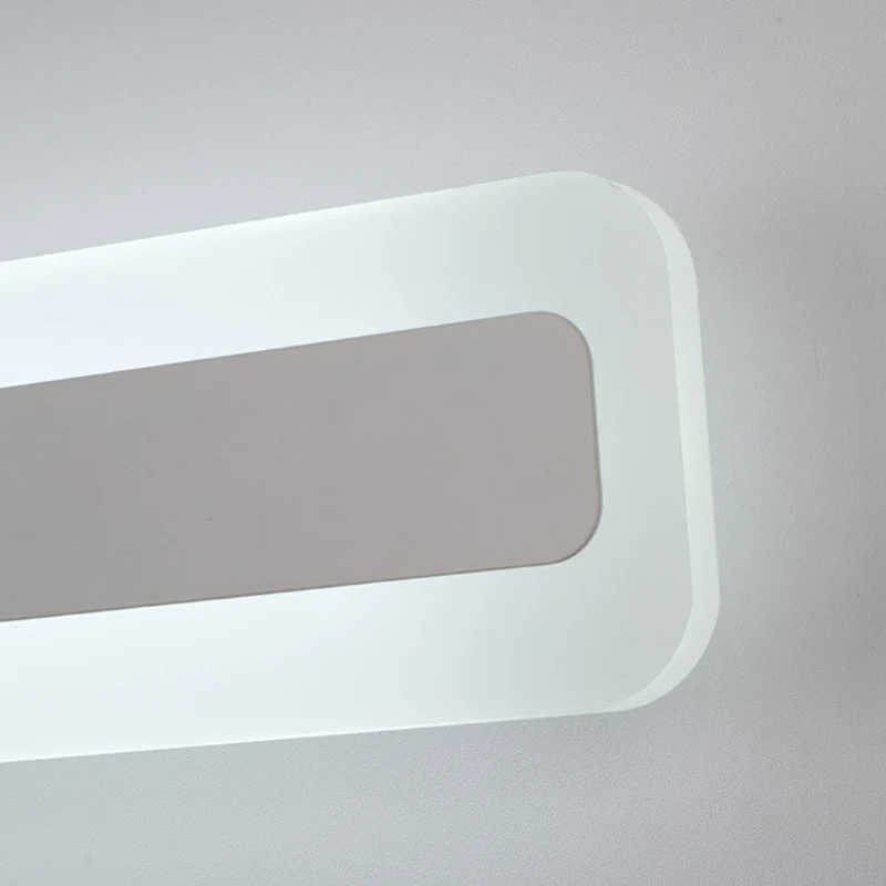 Applique de vanité LED en acrylique de Style moderne, étanche et haute luminosité, pour salle de bain Clearhalo