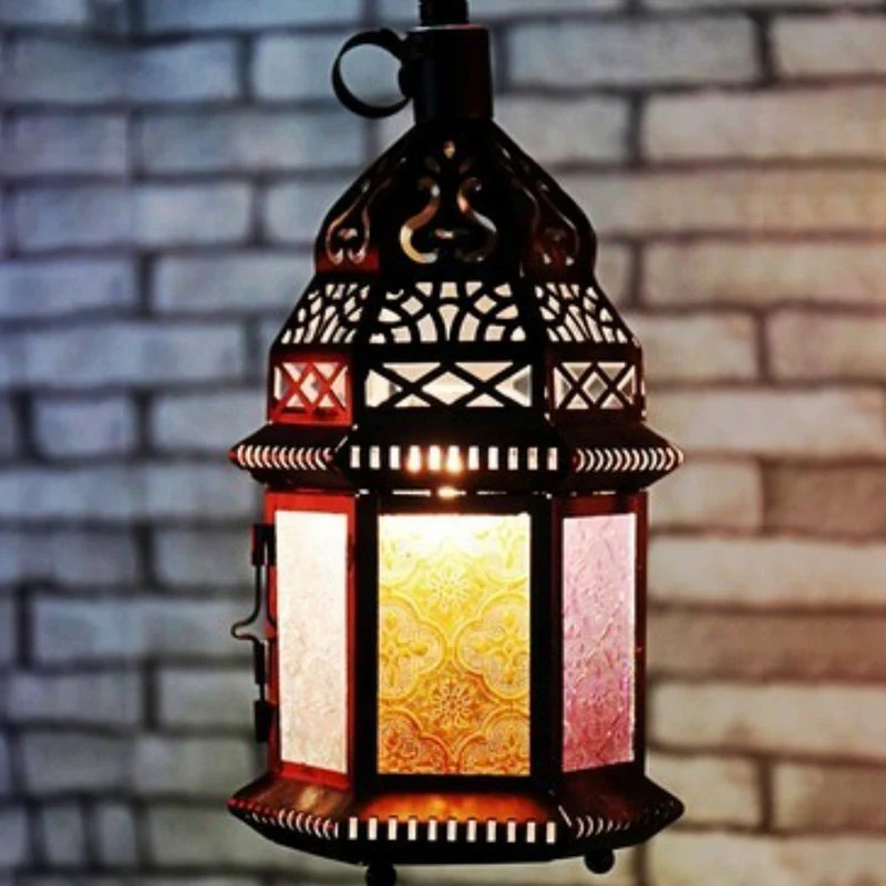 Éclairage de plafond métallique à ampoule unique en forme de maison de style rétro en noir pour restaurant Clearhalo