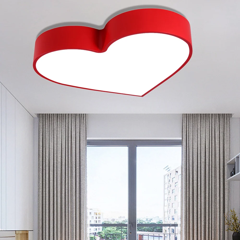 Garçon Fille Chambre LED Plafonnier Acrylique Moderne Couleur Bonbon Plafonnier Affleurant Clearhalo