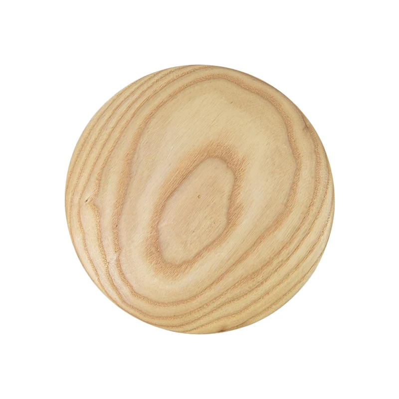 Idées d'éclairage mural en forme de cercle en bois, minimalisme, largeur de 5 "/ 7", LED, Surface Beige, applique murale p...