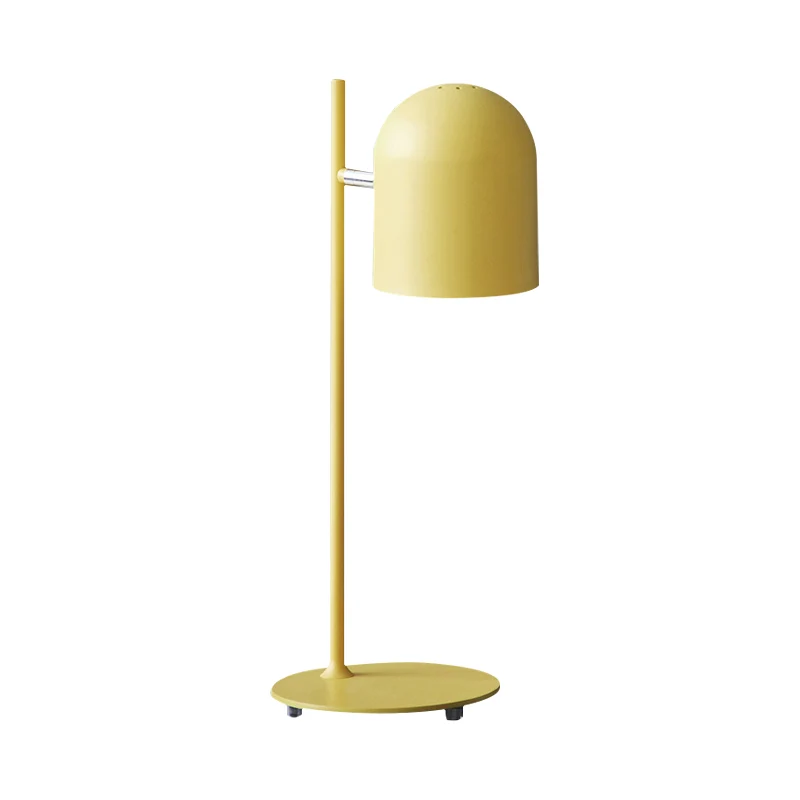 Lampe d'étude rotative en métal, 1 tête, lampe de bureau Macaron Loft avec cordon enfichable pour le bureau Clearhalo