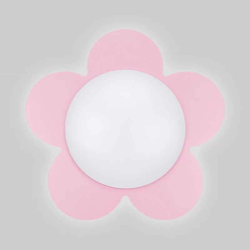 Lampe de plafond moderne de Style Simple de salle de lumière de bâti de plafond de LED de fleur acrylique Clearhalo