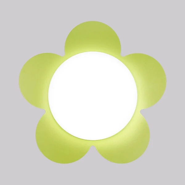 Lampe de plafond moderne de Style Simple de salle de lumière de bâti de plafond de LED de fleur acrylique Clearhalo