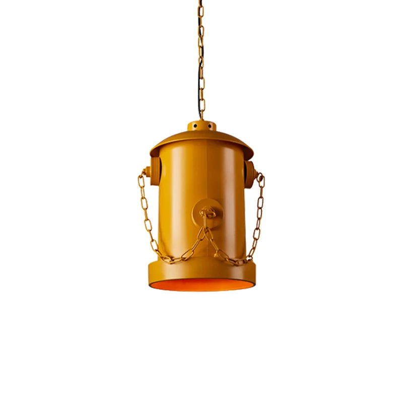 Lampe suspendue créative pour bouche d'incendie, 1 lumière métallique, pour Restaurant et Bar Clearhalo