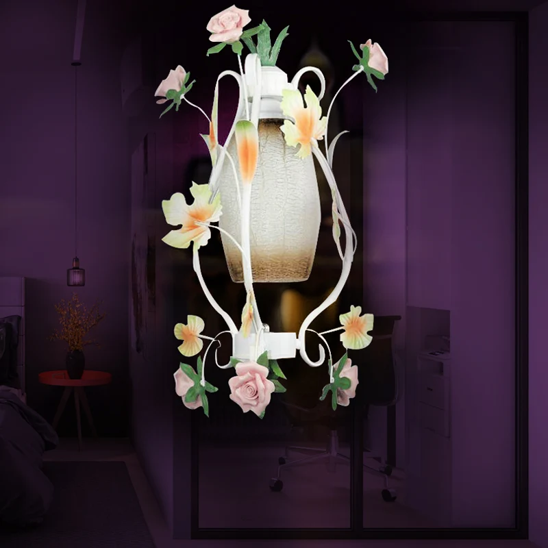 Lampe suspendue en forme de dôme en verre blanc, Style pastoral, 1 ampoule, luminaire décoratif d'intérieur, idéal pour un...