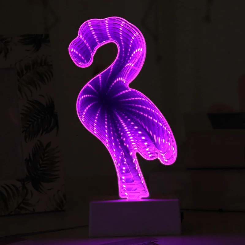 Lampe de table de chevet en plastique, signe néon, batterie blanche, LED, lampe de Table pour chambre de filles Clearhalo