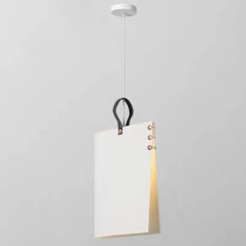 Luminaire suspendu rectangulaire en métal de Style moderne, luminaire suspendu pour salle à manger Clearhalo