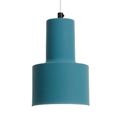 Macaron Loft suspension suspension cylindre 1 tête métallique plafond suspension pour salle de réunion Clearhalo