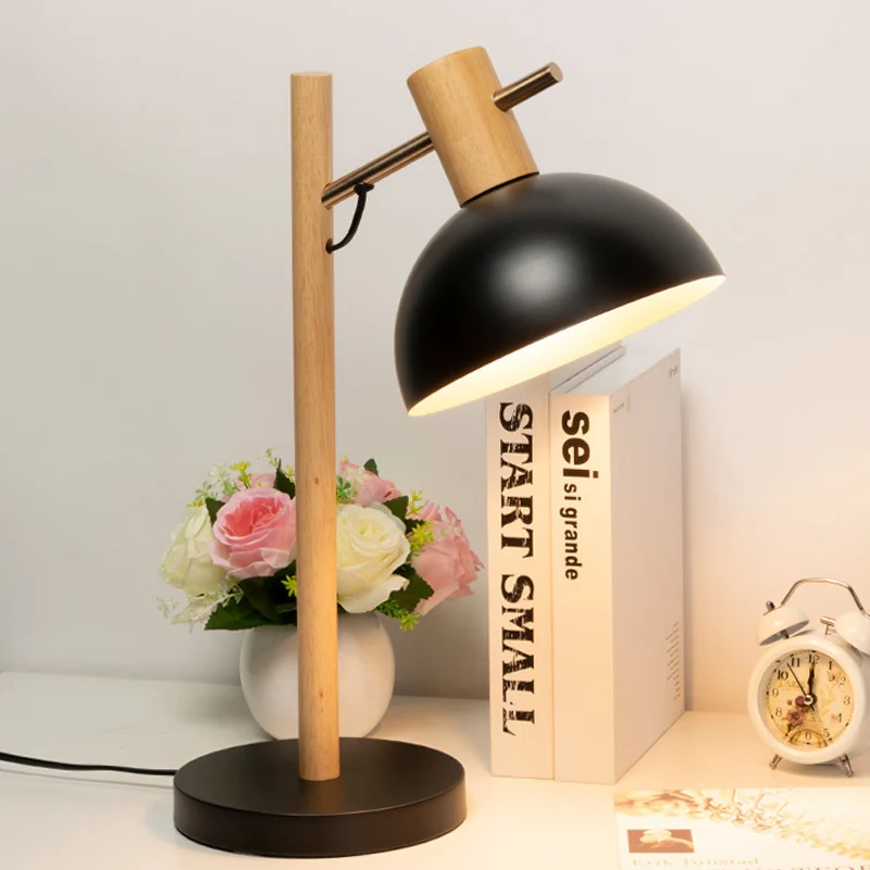 Modernism Hemisphere Task Lighting Lampe de lecture métallique à 1 ampoule en noir pour étude Clearhalo