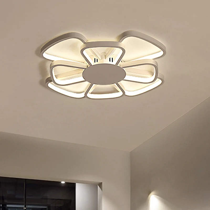 Plafonnier LED en forme de moulin à vent, joli plafonnier en acrylique pour salon Clearhalo