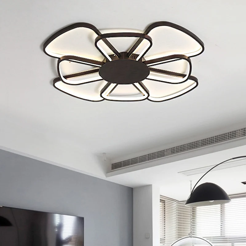 Plafonnier LED en forme de moulin à vent, joli plafonnier en acrylique pour salon Clearhalo