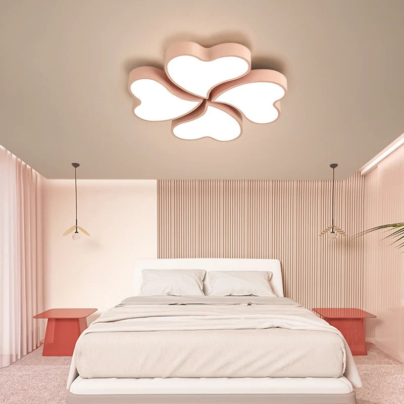 Plafonnier LED en forme de trèfle, en acrylique, de Style nordique, luminaire encastré Clearhalo