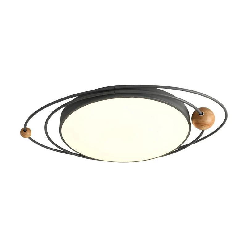 Plafonnier LED en métal Planet, luminaire décoratif d'intérieur, idéal pour un salon contemporain Clearhalo