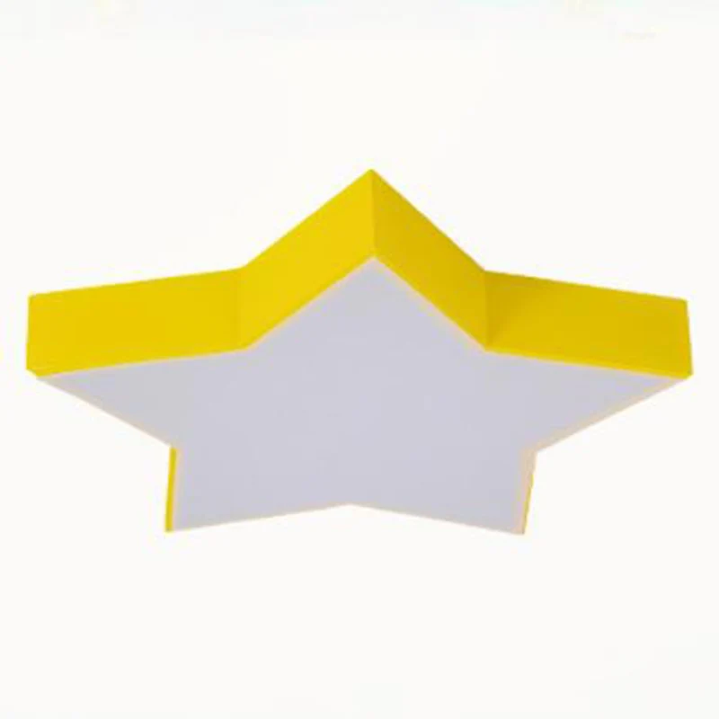Plafonnier LED Simplicity Star en acrylique pour chambre d'enfant Clearhalo