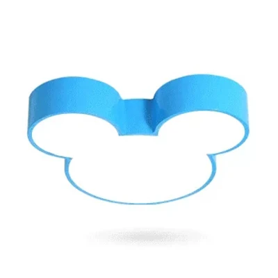 Plafonnier en métal avec souris, design moderne, design de dessin animé, luminaire décoratif d'intérieur, idéal pour une c...