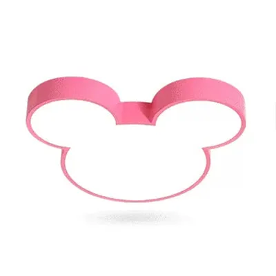 Plafonnier en métal avec souris, design moderne, design de dessin animé, luminaire décoratif d'intérieur, idéal pour une c...