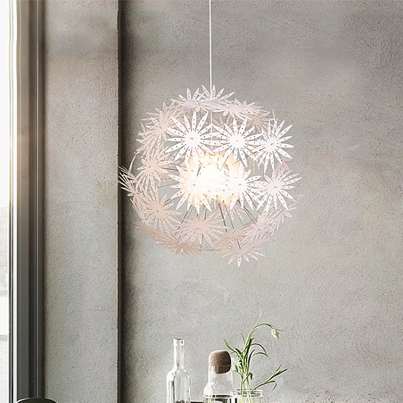 Plafonnier Spoutnik en acrylique pour chambre à coucher, 1 lumière, Art déco, 19"/23,5" de large Clearhalo
