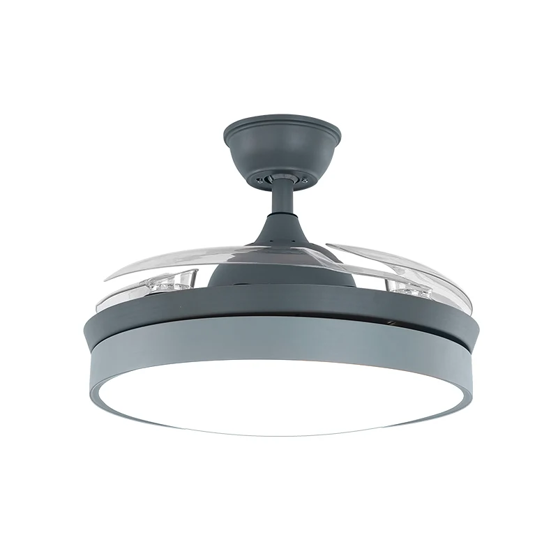 Plafonnier suspendu LED rond de 42 pouces de large, en acrylique, de Style nordique, semi-encastré, pour chambre à coucher...