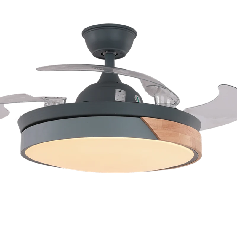 Plafonnier suspendu LED rond de 42 pouces de large, en acrylique, de Style nordique, semi-encastré, pour chambre à coucher...