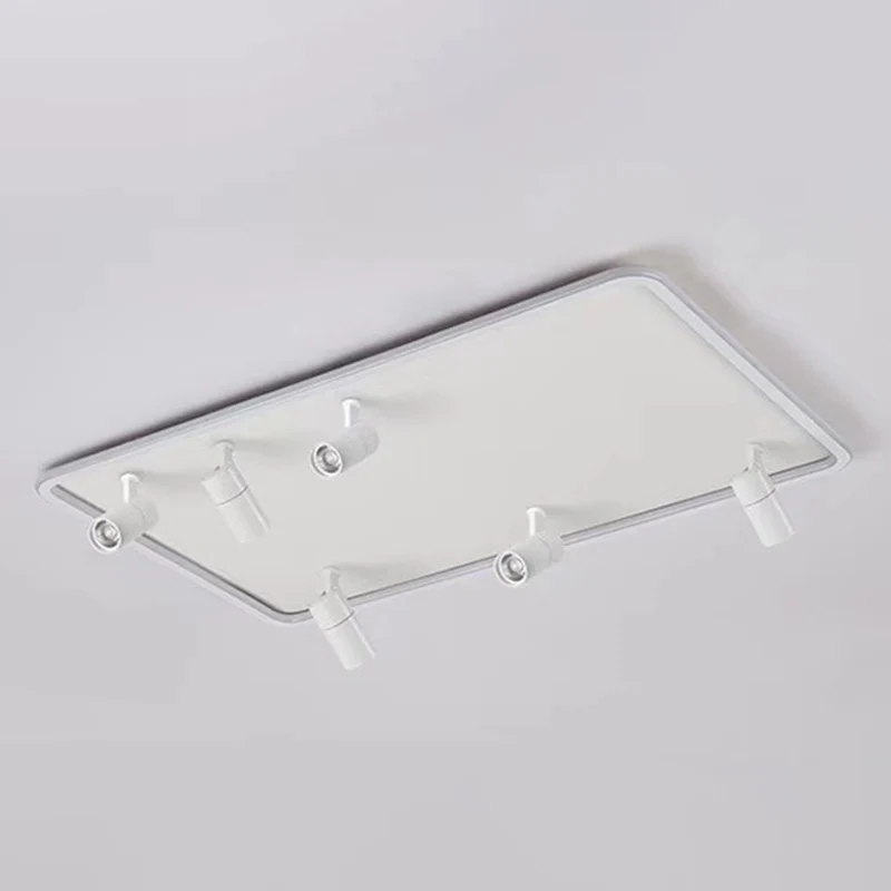 Spot encastré rectangulaire en acrylique, luminaire de plafond LED minimaliste pour salon Clearhalo