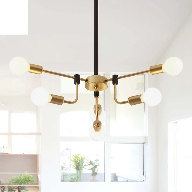 Verre Modo pendentif éclairage multi-tête moderne superbe lustre pour cuisine Clearhalo