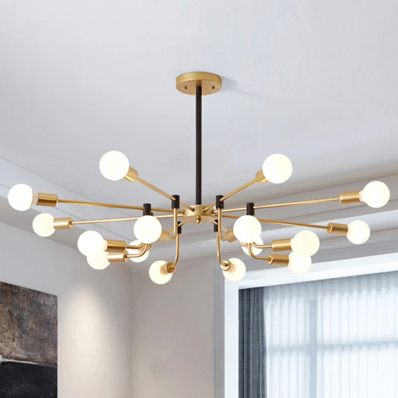 Verre Modo pendentif éclairage multi-tête moderne superbe lustre pour cuisine Clearhalo