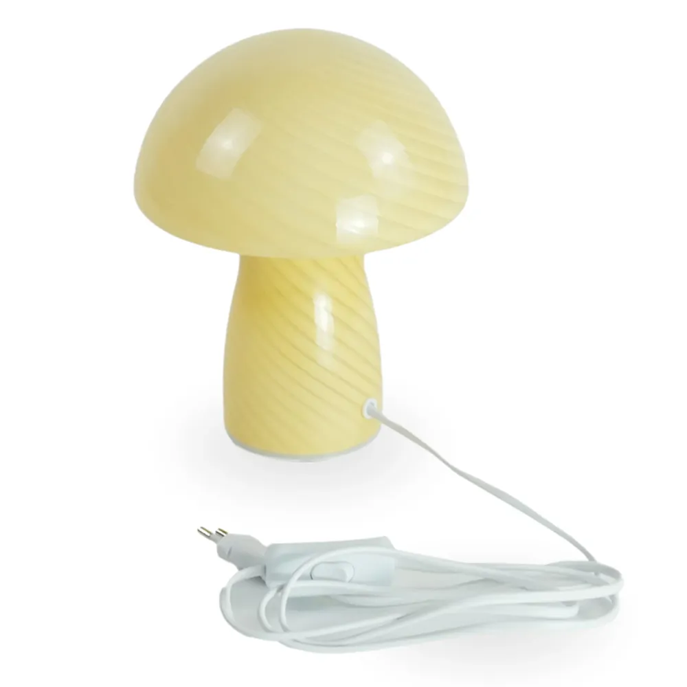 Cleo Mushroom lampe LED jaune