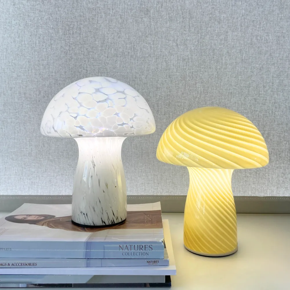 Cleo Mushroom lampe LED jaune