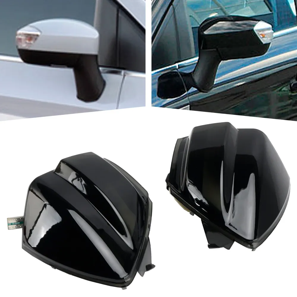 Clignotant dynamique, lampe de rétroviseur latéral pour Ford s-max C-MAX 08-12, 2 pièces