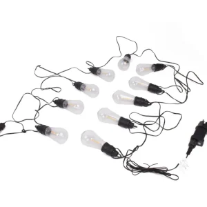 Cordon d'lumière 10 pcs 7 m adapter