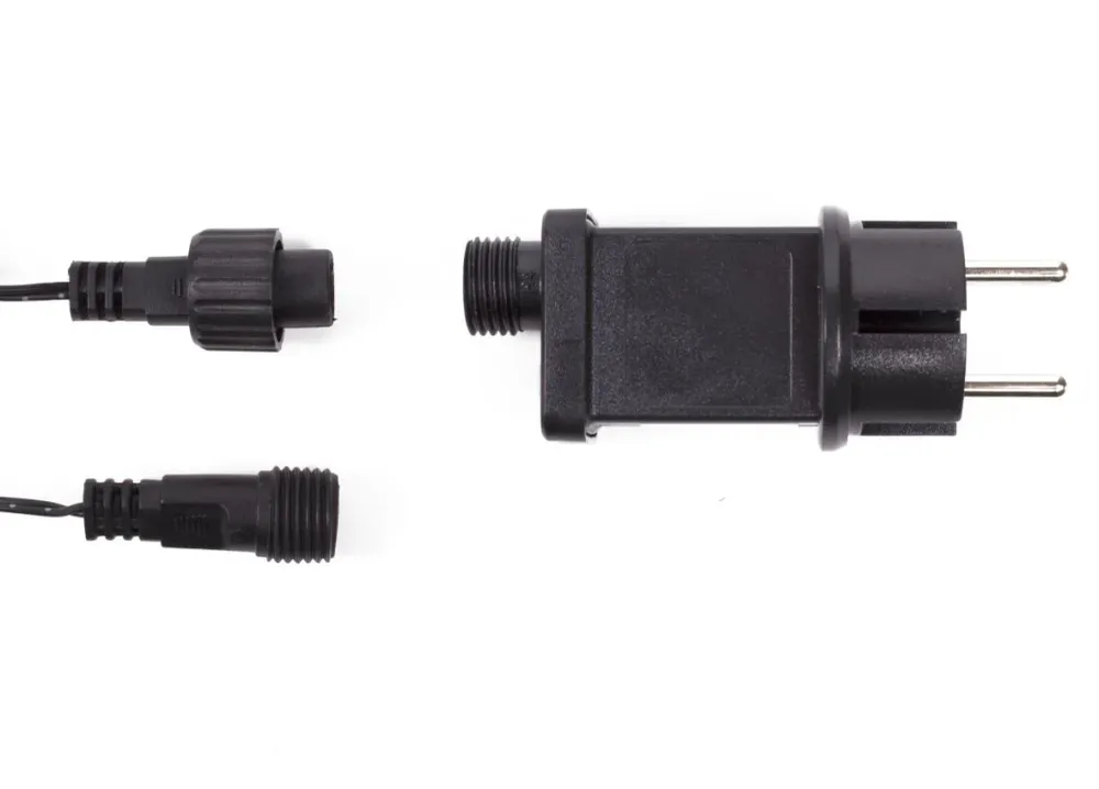 Cordon d'lumière 10 pcs 7 m adapter