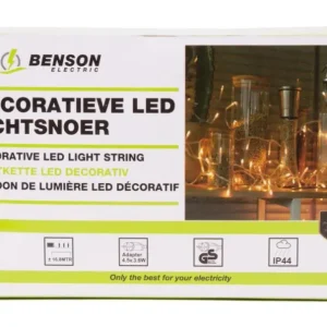 Cordon de lumière déco 240 micro LED 16,8 m IP44