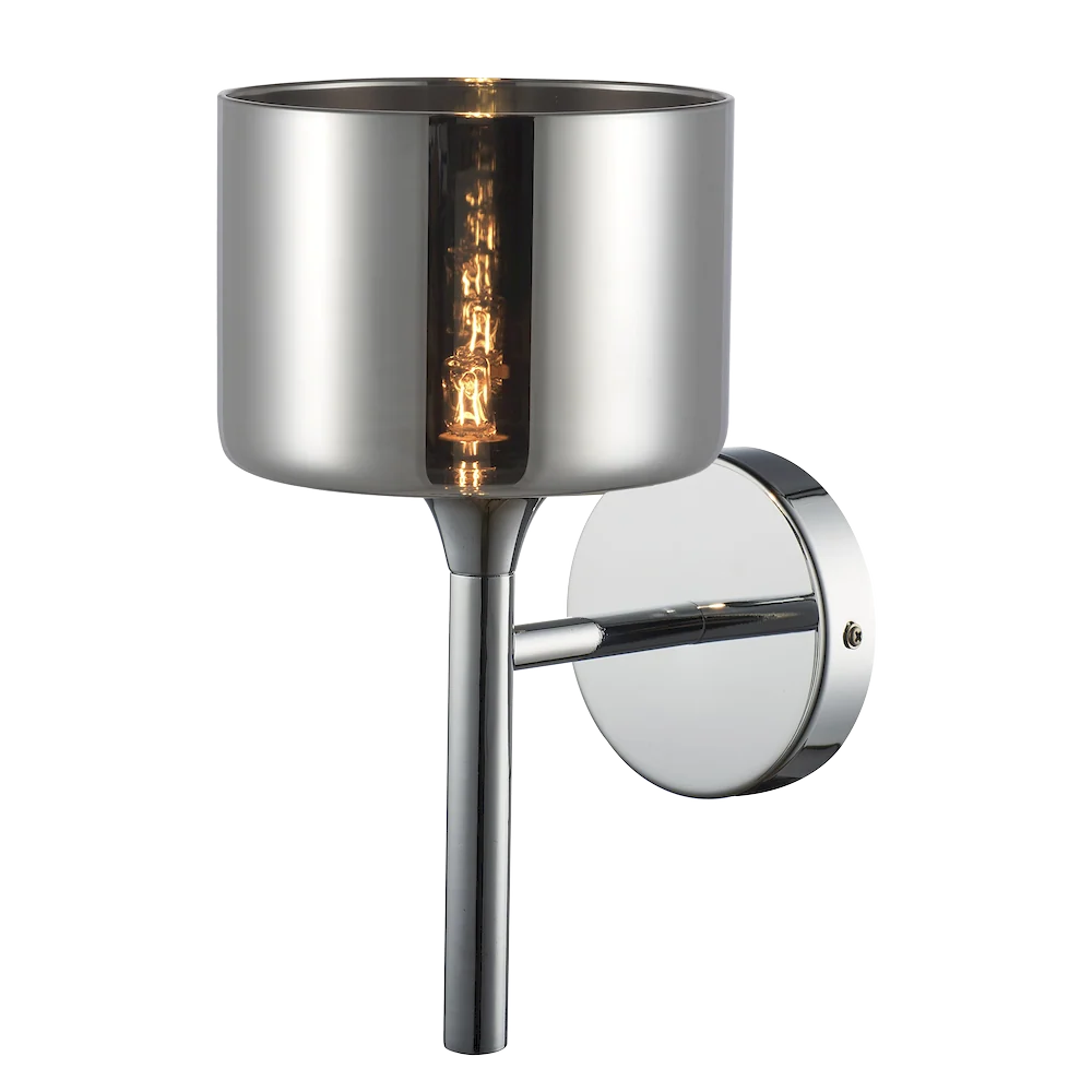 Applique murale CosmoLight Copenhagen 1L G9 Chrome