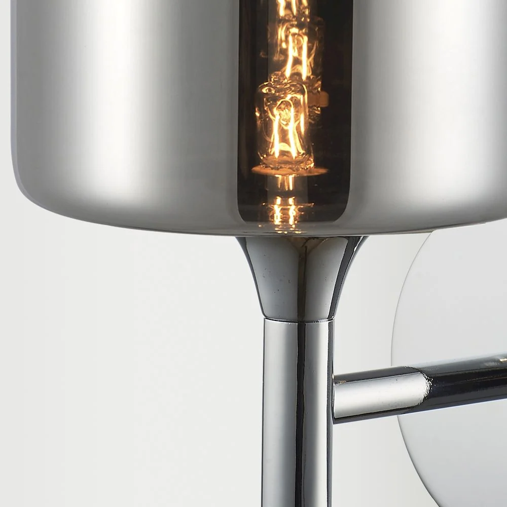 Applique murale CosmoLight Copenhagen 1L G9 Chrome