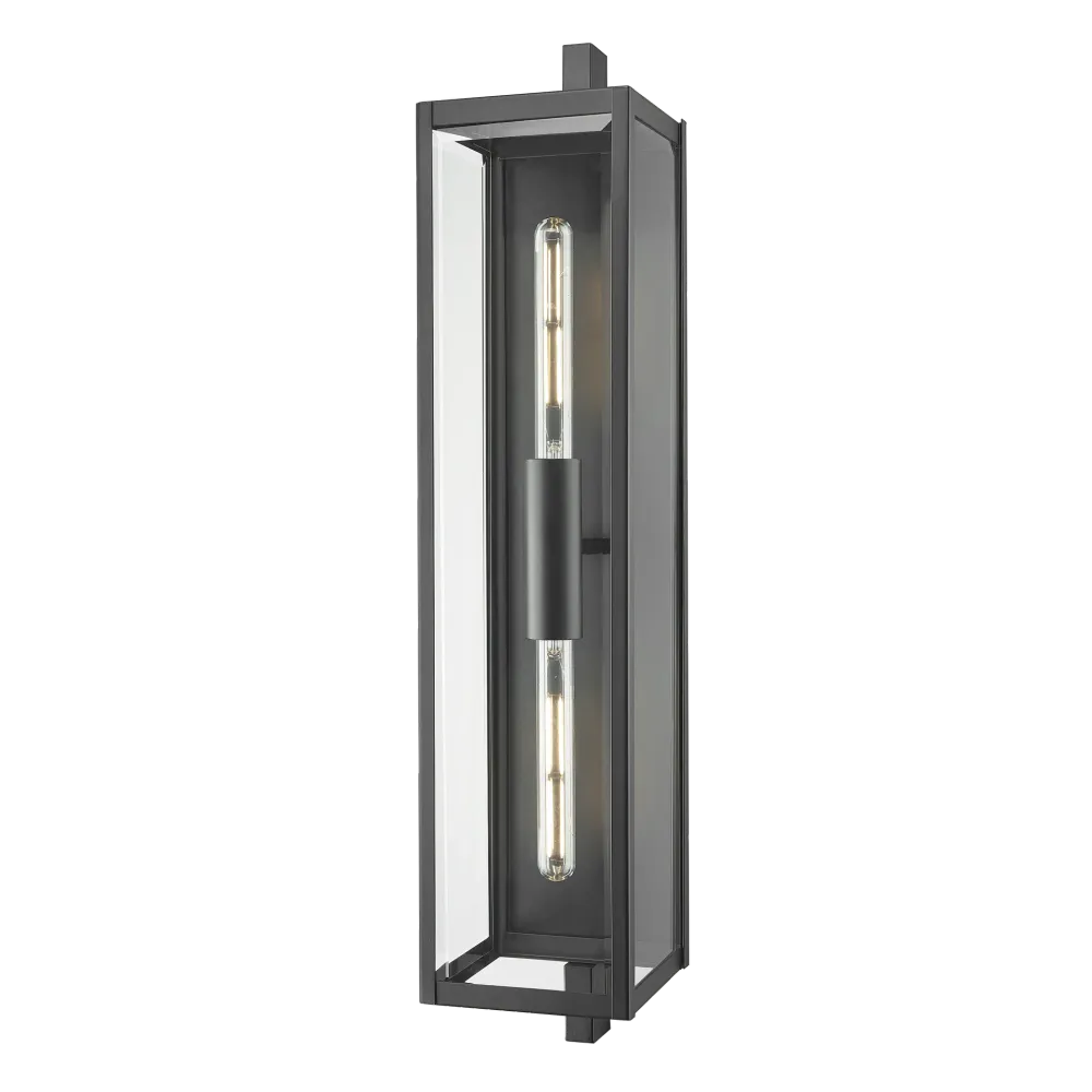 Applique murale extérieure CosmoLight DOVER 2L E27, H 81 cm