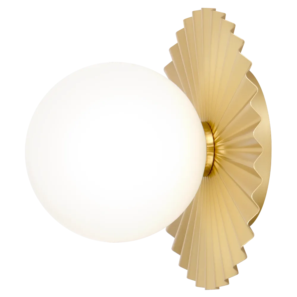 Applique murale en forme de rondelle CosmoLight MARBELLA 1L G9, D 20 cm