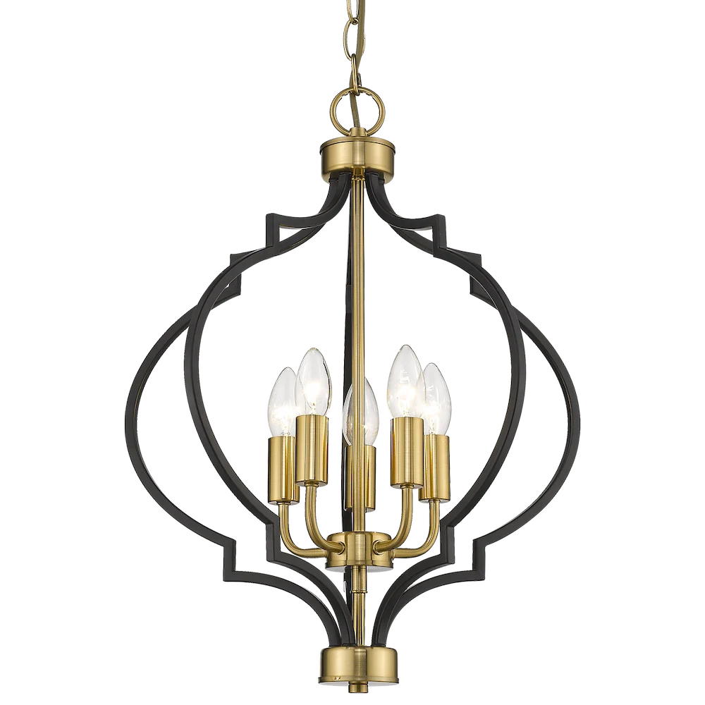 Lustre CosmoLight Nashville 5L noir E14