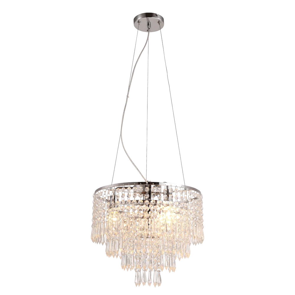 Lustre CosmoLight Porto 4L chromé E14