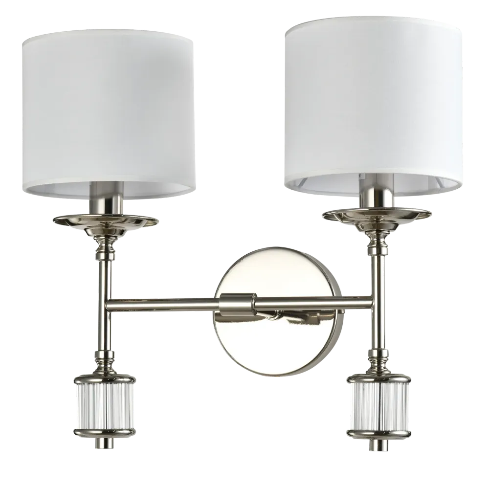 Wall sconce lamp CosmoLight Sutton 2L E14 Gold