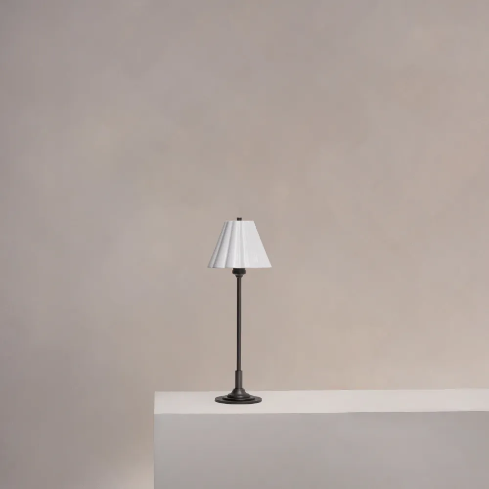 Cotswold Petite Lampe de Table Porcelaine Fine - Bronze