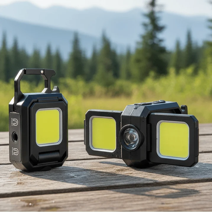 RUNGLOW – Lampe porte-clés LED portable avec 5 modes d’éclairage Cozey Maison