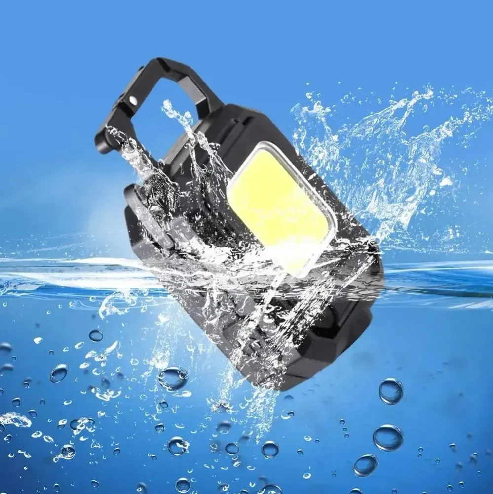 RUNGLOW – Lampe porte-clés LED portable avec 5 modes d’éclairage Cozey Maison