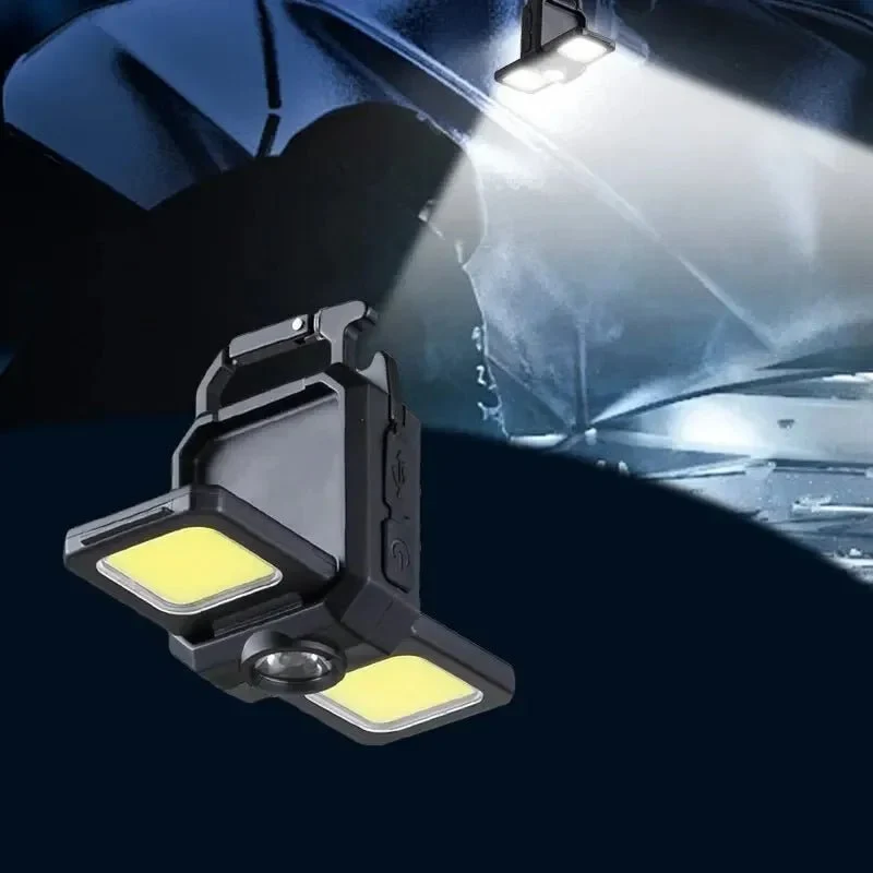 RUNGLOW – Lampe porte-clés LED portable avec 5 modes d’éclairage Cozey Maison
