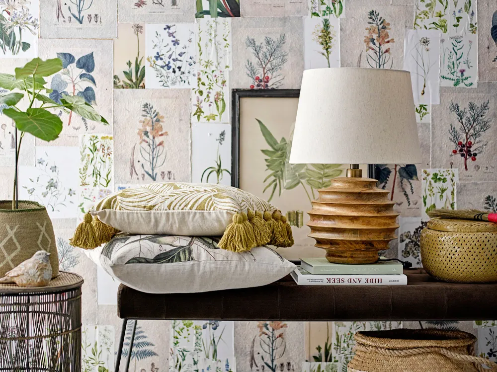 Creative Collection Lampe de table Svale, Nature, Mango
