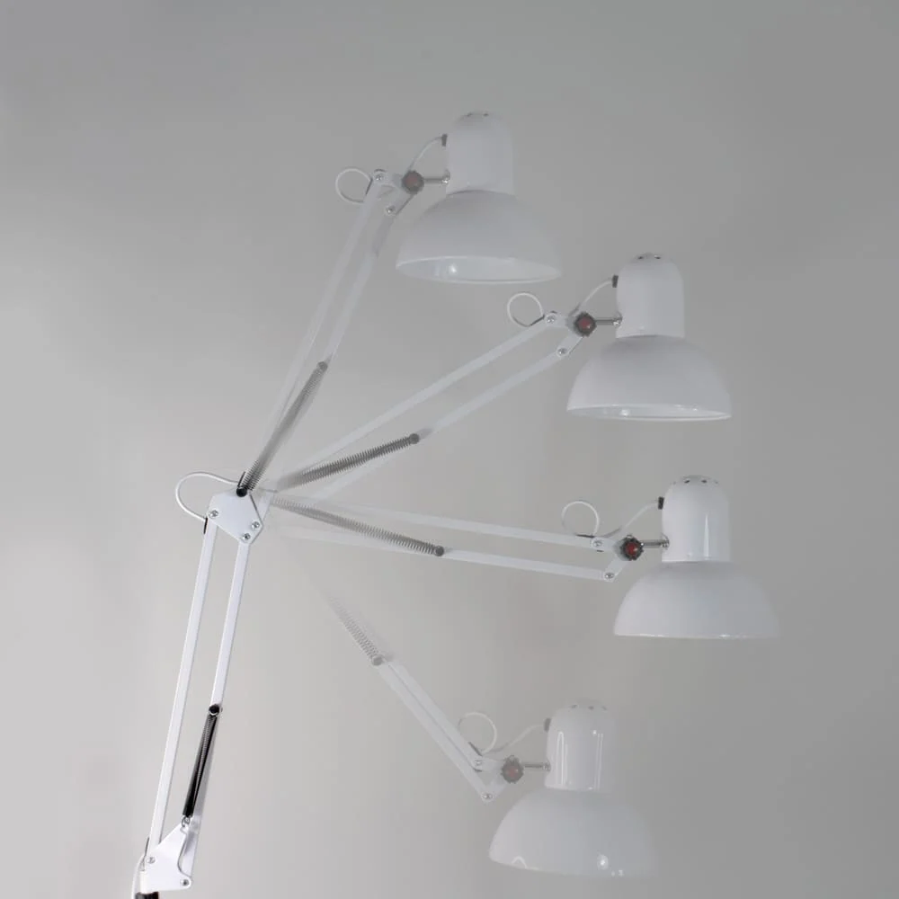 Lampadaire CristalRecord Luxo White