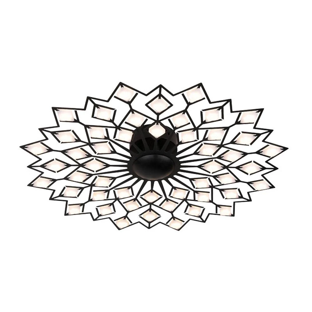Plafonnier encastré CristalRecord LED 56W, D 76cm