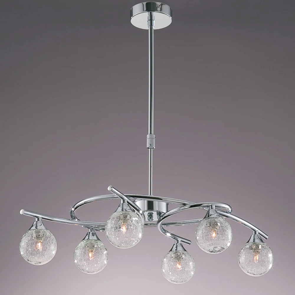 Suspension CristalRecord Lotto 6L Chrome