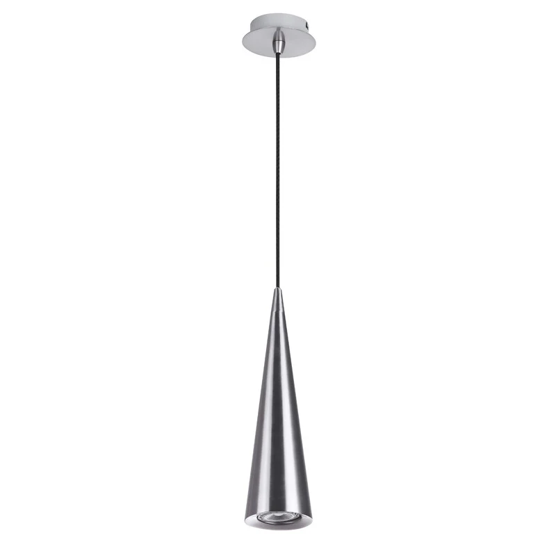 Suspension de plafond CristalRecord Anna 1L Nickel